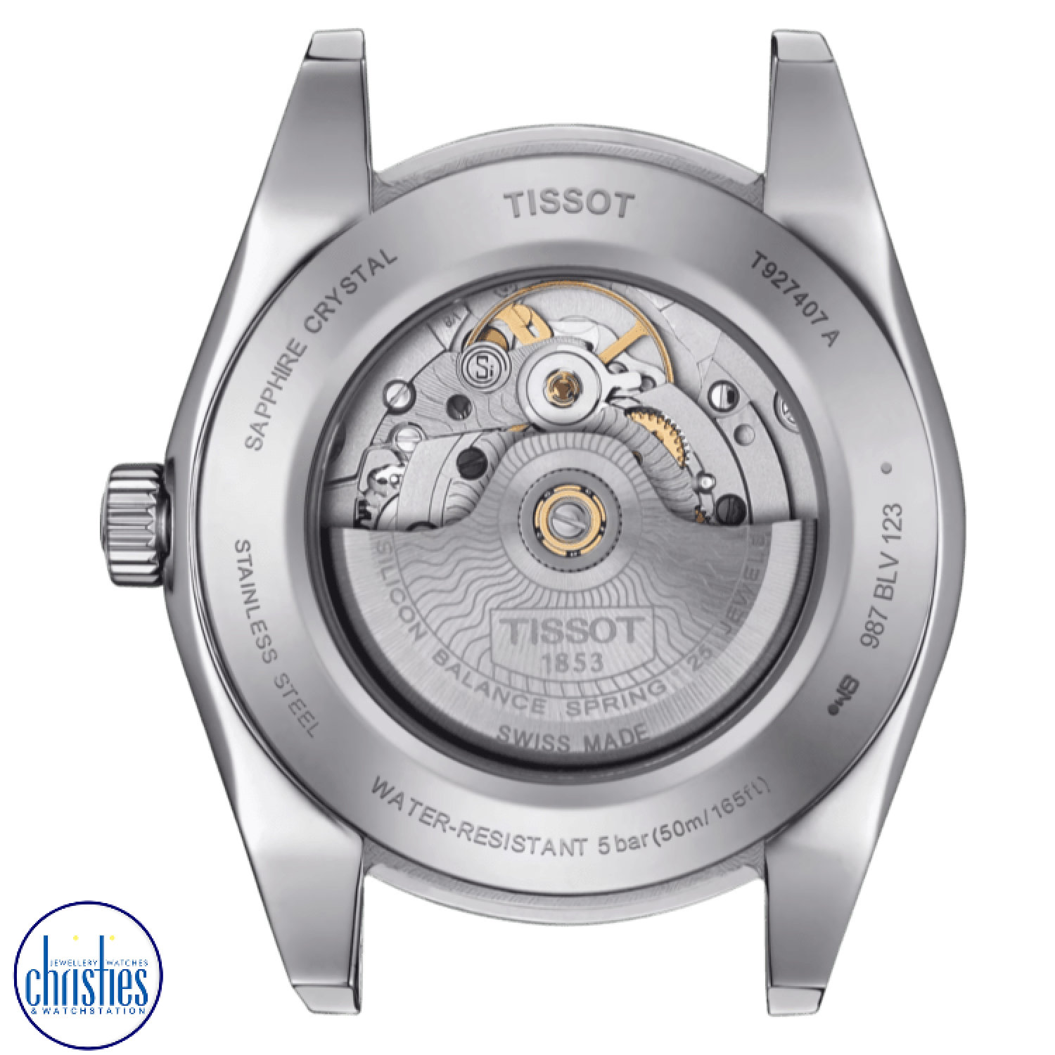 Christies Jewellery - TISSOT GENTLEMAN POWERMATIC 80 SILICIUM SOLID 18K GOLD BEZEL TISSOT GENTLEMAN POWERMATIC 80 SILICIUM SOLID 18K GOLD BEZEL. unique engagement rings nz Introducing the Tissot Gentleman Auto, a stunning two-toned watch that combines elegance and innovation in a 40 mm stainless steel case adorned with an exquisite 18