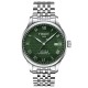 Tissot Le Locle Powermatic 80 Swiss T0064071109300 – Tissot Watches NZ Tissot Le Locle Powermatic 80 Swiss T0064071109300 by Tissot Watches NZ | Green Tissot Le Locle Powermatic 80 with a guilloche dial, Roman numerals, date window, polished stainless-steel bracelet.