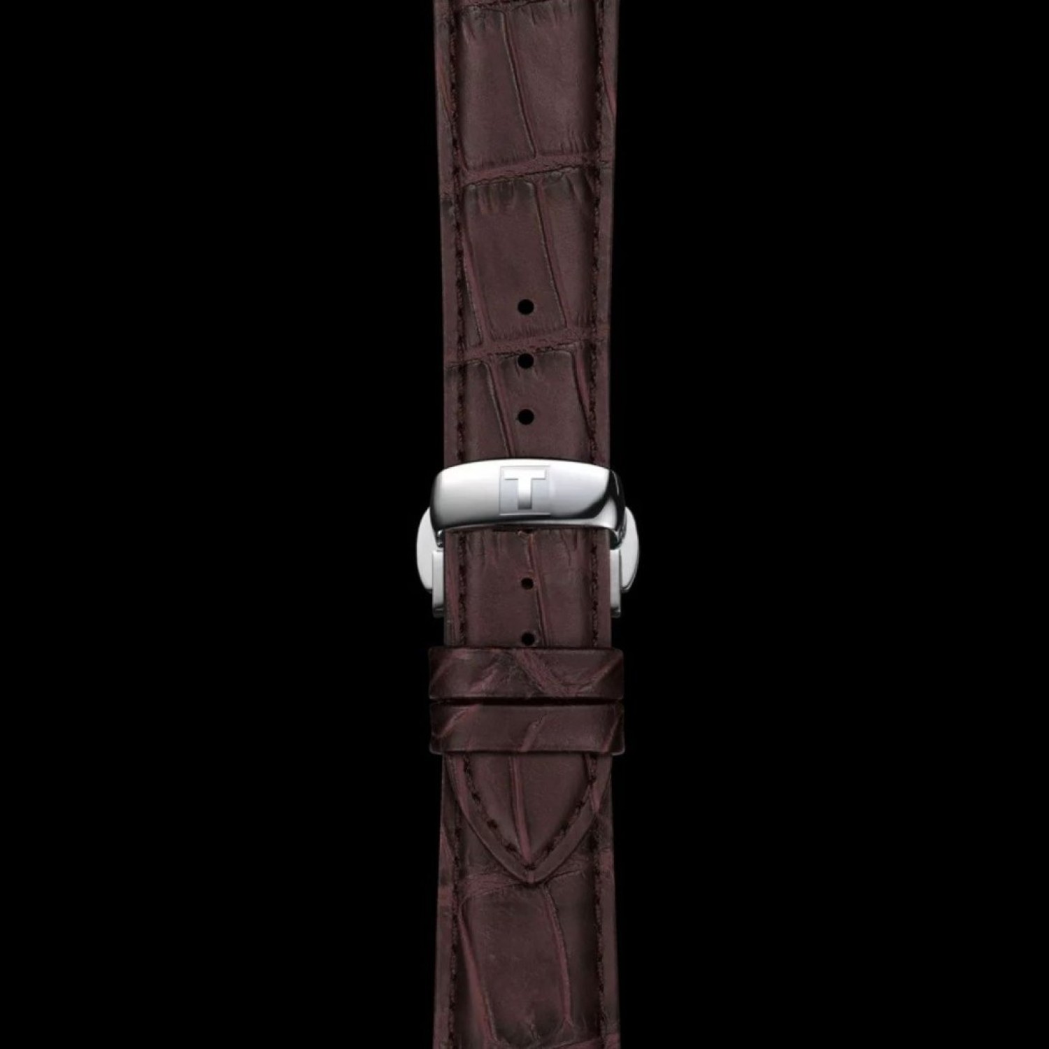 Tissot Gentleman Powermatic 80 Silicium T1274071605101 – Tissot Watches NZ Tissot Gentleman Powermatic 80 Silicium T1274071605101 by Tissot Watches NZ | Stylish Tissot Powermatic 80 Silicium watch with a black dial, silver markers, and a brown leather strap
