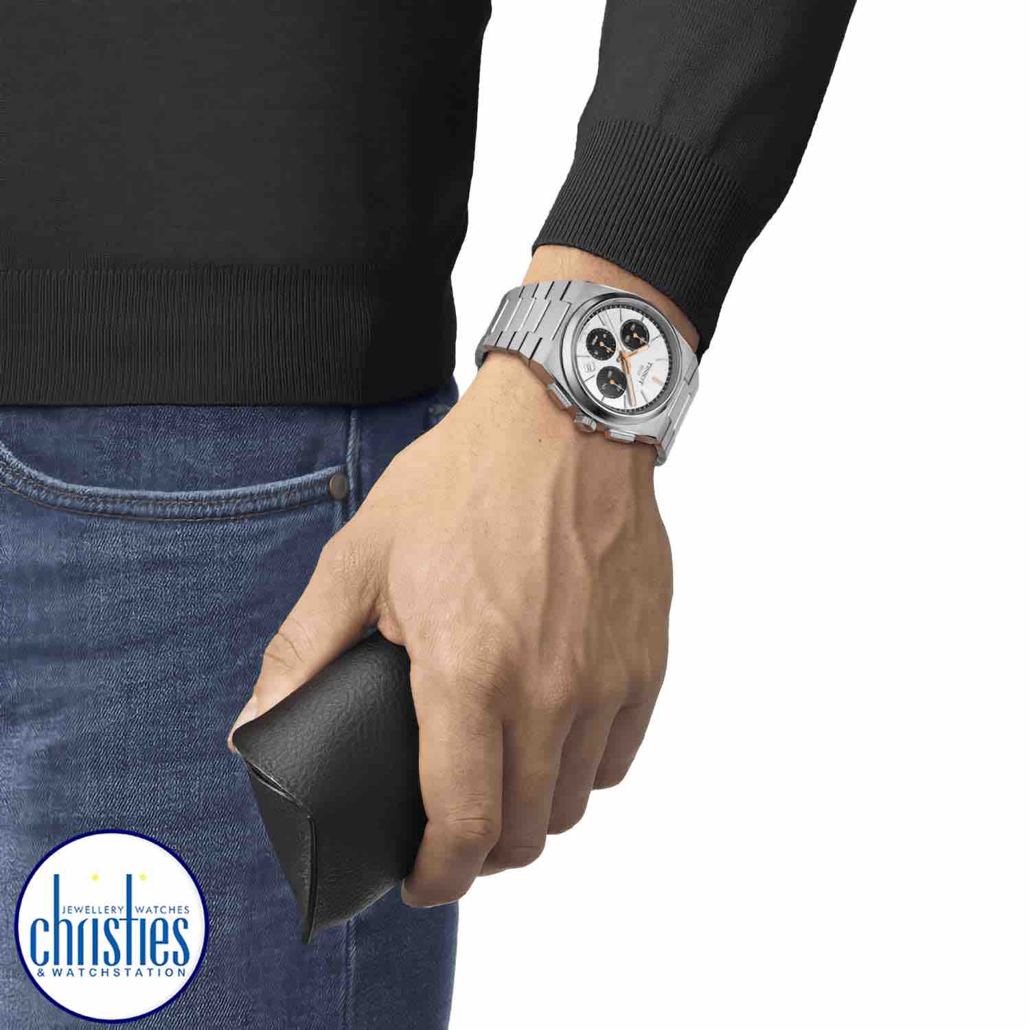 TISSOT PRX Watch Valjoux Chrono Dial Steel Bracelet T1374271101100 T137.427.11.011.00 tissot prx powermatic 80 review TISSOT PRX Watch Valjoux Chrono Dial Steel Bracelet T1374271101100 tissot prx powermatic 80 sale