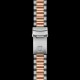 Tissot PRS 516 Bi-Tone Chronograph Watch T1494172205101 – Tissot Watches NZ Tissot PRS 516 Bi-Tone Chronograph Watch T1494172205101 by Tissot Watches NZ | Bi-tone Tissot PRS 516 chronograph watch with a black dial, rose gold accents, three sub-dials, and a stainless steel and rose gold bracelet. The tachymeter scale and sleek des