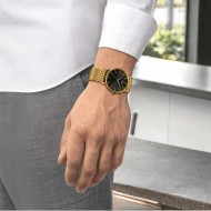 Tissot Everytime 40mm Gold Green Dial Watch T1434103309100