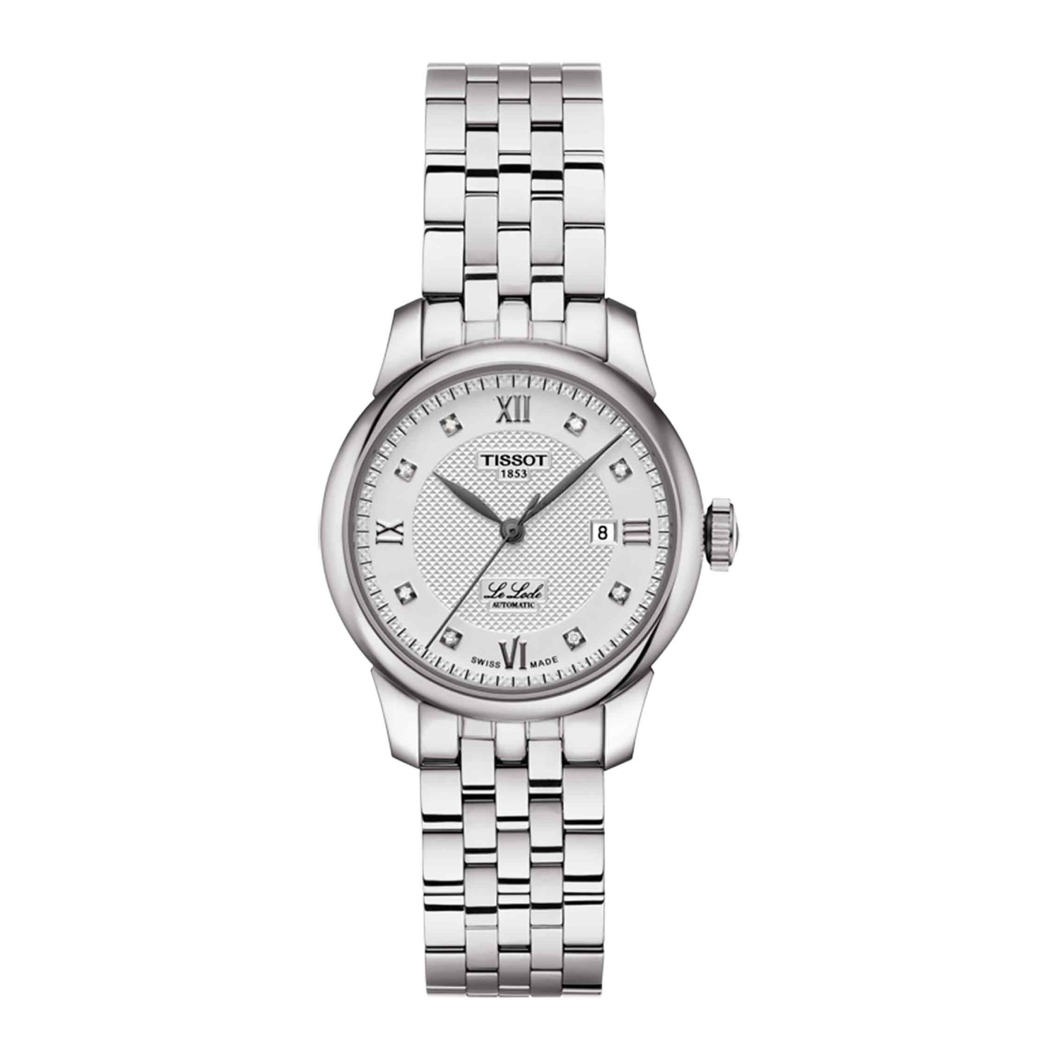 TISSOT Le Locle Automatic Lady T006.207.11.036.00. Tissot watch in great design. The watch case is made of stainless steel and equipped with sapphire crystal. In addition, the watch comes with a automatic movement and is splash resistant. Thus, it is a de