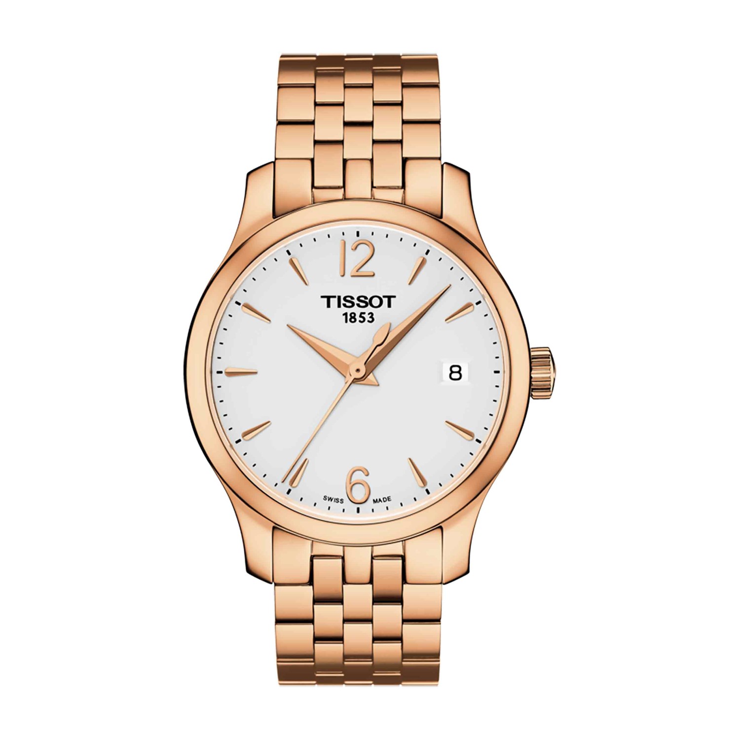 TISSOT T-Classic Tradition Lady T063.210.33.037.00 T0632103303700 - buy tissot watches TISSOT T-Classic Tradition Lady T063.210.33.037.00. The Tissot Tradition family gives ultra-modern watchmaking a justified hint of nostalgia, giving today’s technology a vintage-style design signature. High-tech operation is perfectly balanced with classi