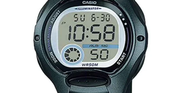 CASIO NEW ZEALAND LW200 1B Casio 50 Metres Watch Casio
