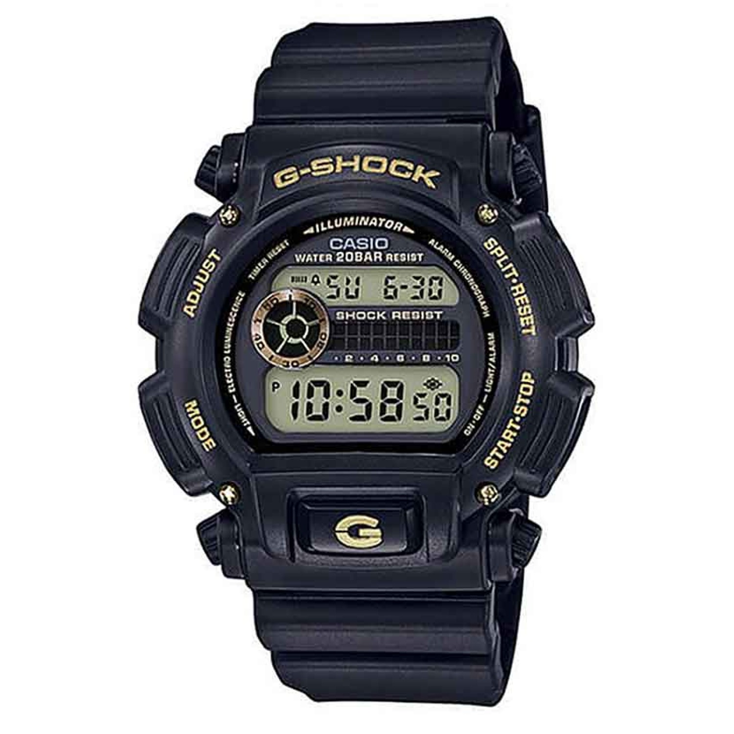 DW9052GBX-1A9 G-Shock Black and Yellow Collection Watch. G-Shock Japan have released  the GBX series in September 2017, a six-piece collection featuring three pairs of classic models with complementary black/gold and black/rose gold colour schemes. Availa