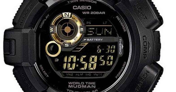 g shock solar mudman