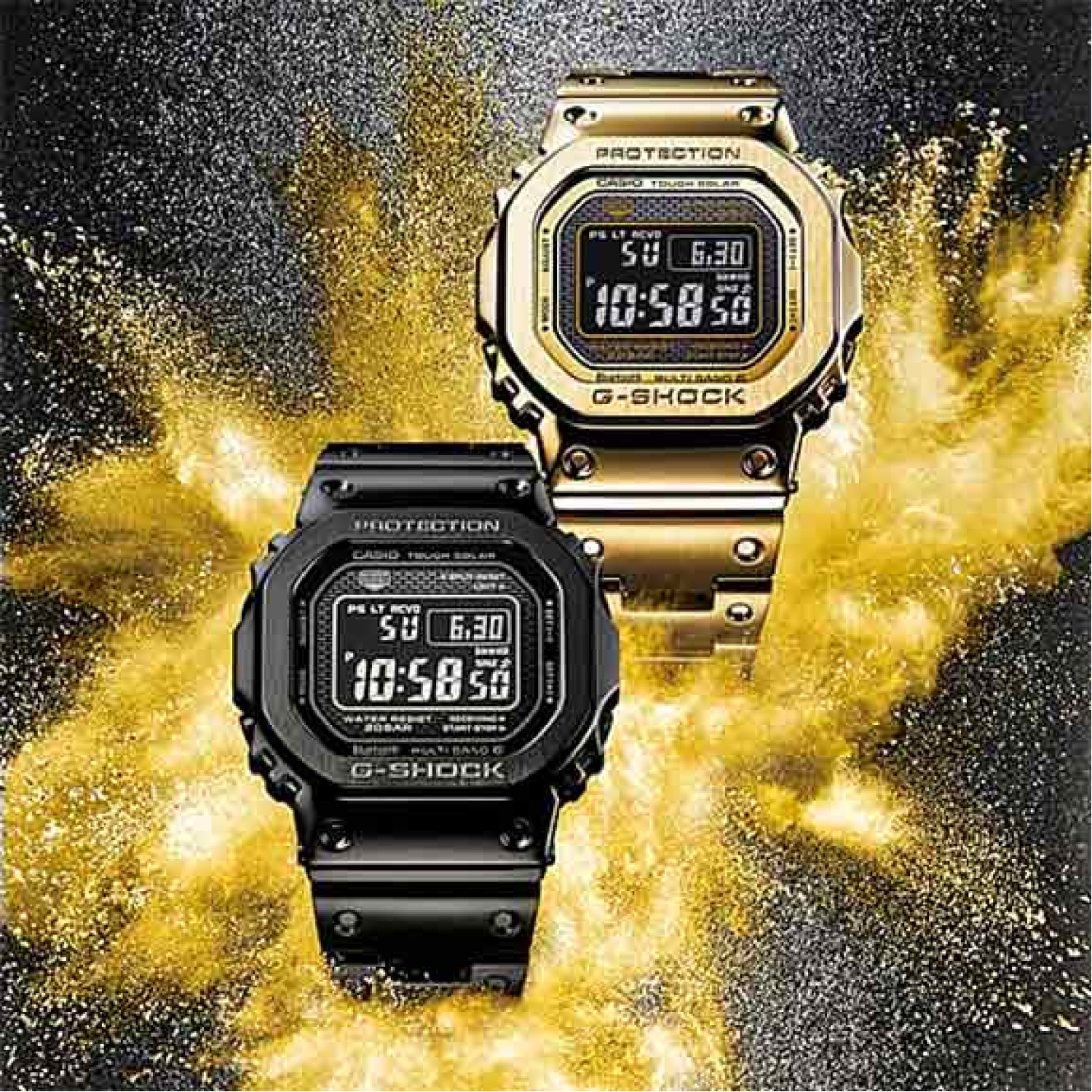 GMWB5000GD-9 G-Shock 35th Anniversary Watch Limited Edition GMW-B5000GD-9 - NZ GMWB5000GD-9 G-Shock 35th Anniversary Watch. It has been 35 years since the introduction of the DW-5000C onto the world watch market. Now for 2018 G-SHOCK introduces additions to the new exterior, new structure, and new module GMW-B5000 lineup, equipped w