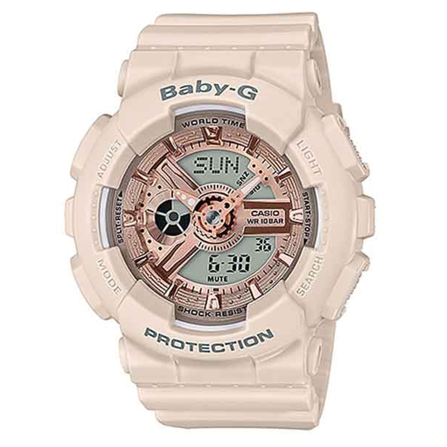 BA110CP-4A Casio BabY-G Pink Beige Series Watch BA-110CP-4A g-shock nz afterpay BA110CP-4A Casio BabY-G Pink Beige Series Watch.casio watches nz sale $279.00