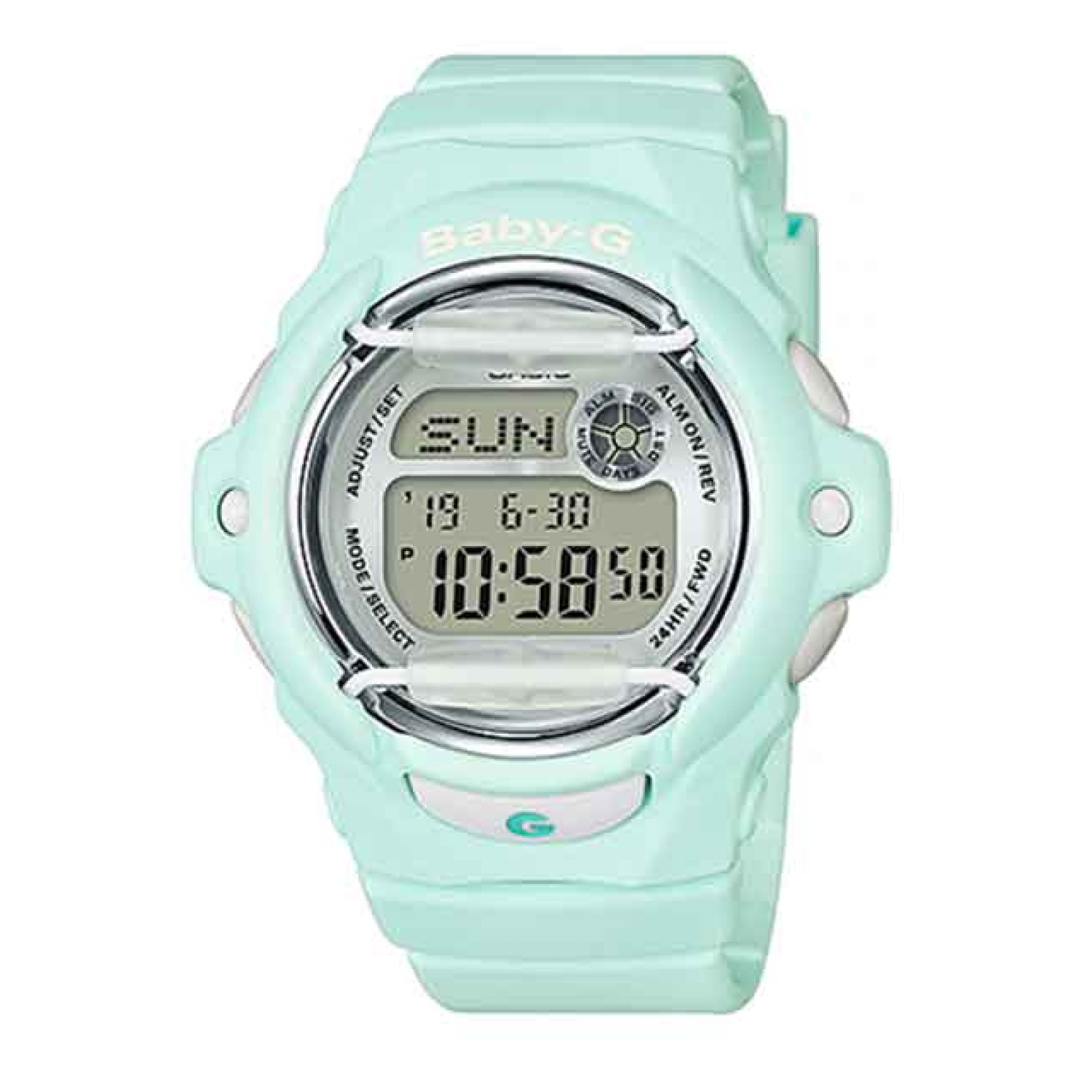 BG169R-3 Casio BabY-G Mint Databank Watch BG-169R-3 g-shock nz afterpay BG169R-3 Casio BabY-G Mint Databank Watch.casio watches nz sale $199.00