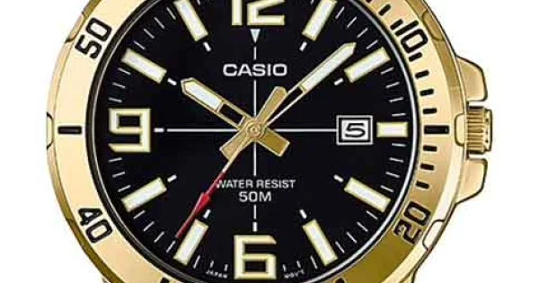 Casio MTPVD01G-1B Watches NZ Christies Jewellery Watches