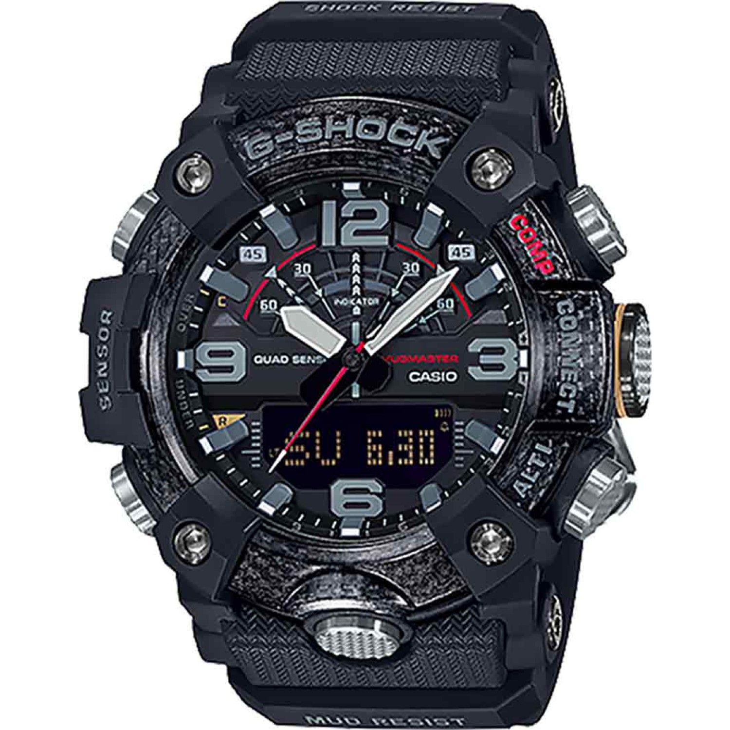 GGB100-1A G-SHOCK Mudmaster Master of G Series GG-B100-1A - BLACK FRIDAY SALES NZ GGB100-1A G-SHOCK Mudmaster Master of G Series. From the MASTER OF G Series MUDMASTER, the watch that is designed and engineered to withstand rough land environments, come carbon resin models that incorporate a new type of structure. The case is made of h