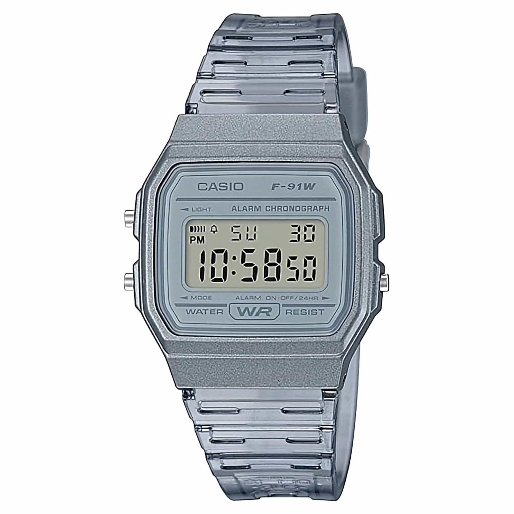 Digital Watch Casio F91 Wm Watches Casio F91 Silver F91WM-7A