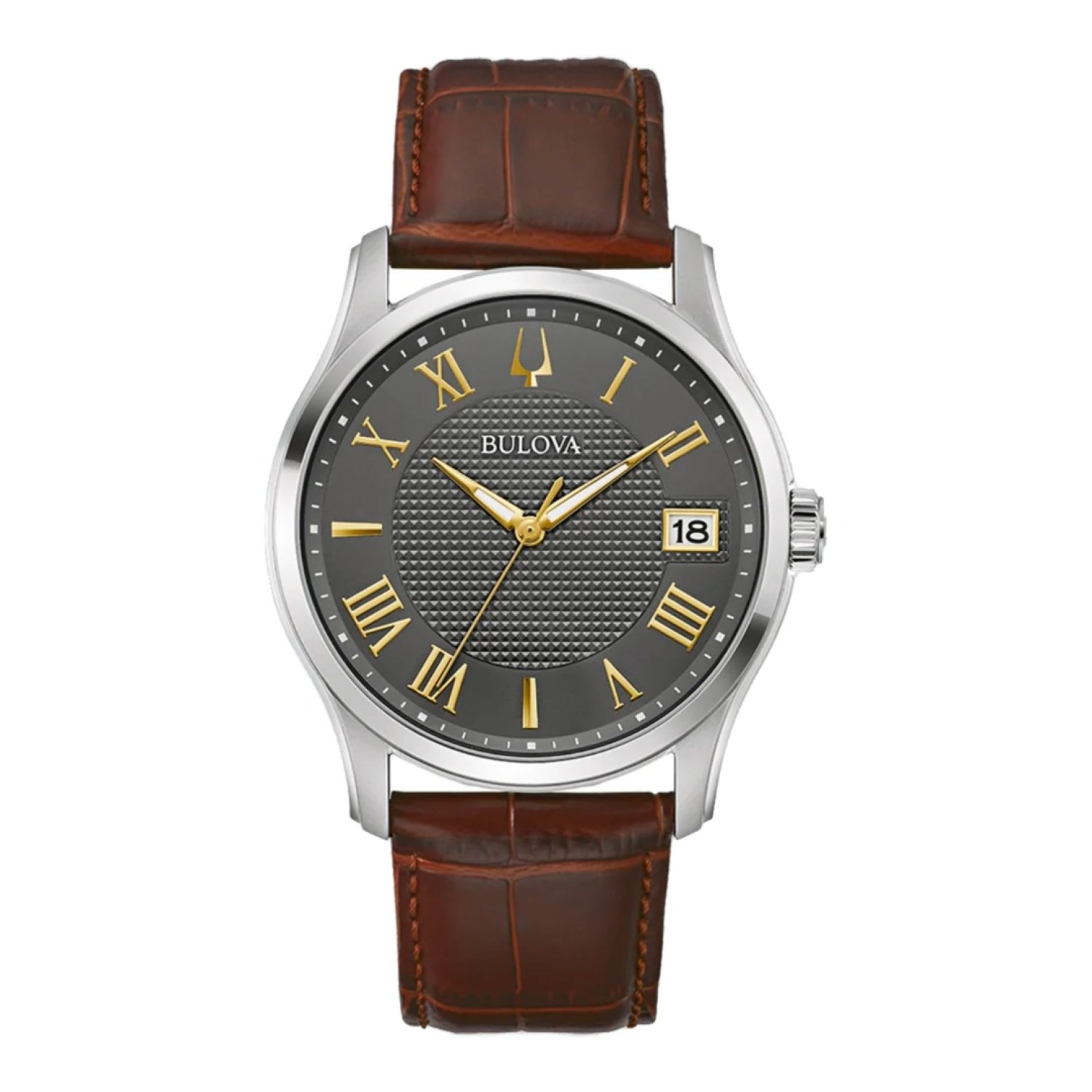 Christies Jewellery - 96B389 Bulova Men's Classic Wilton Watch 96B389 Bulova Men's Classic Wilton Watch. The Wilton 3 hand quartz timepiece from the Bulova Classic collection is the epitome of versatile elegance.