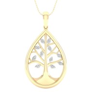 9ct Gold Diamond Tree of Life Pendant PF13471 9ct Gold Diamond Tree of Life Pendant PF13471