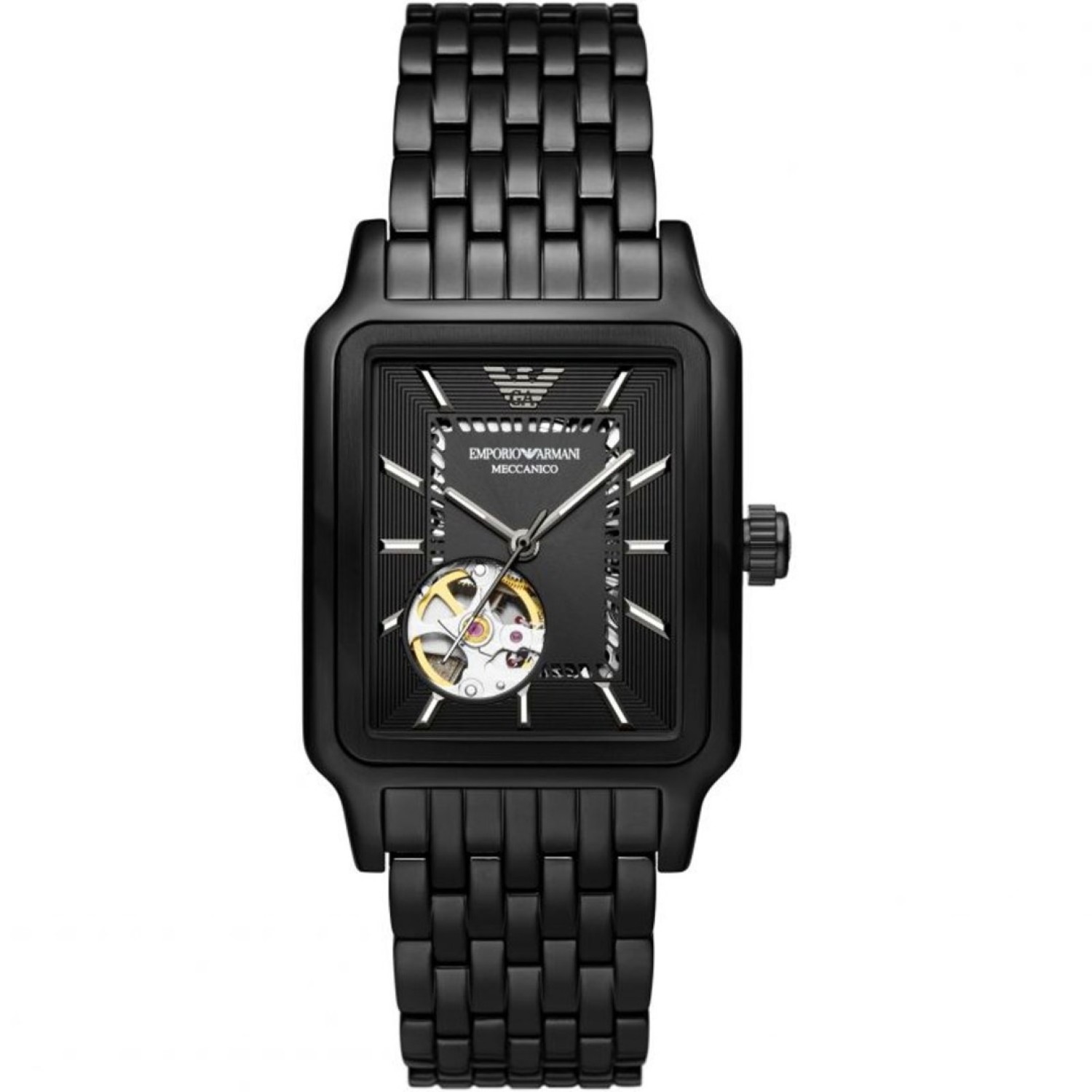 Christies Jewellery - AR60058 Emporio Armani Automatic Dress Watch with Stainless Steel Bracelet AR60058 Emporio Armani Automatic Dress Watch with Stainless Steel Bracelet. Armani Exchange is a sub-brand to Armani, focusing on the younger generation.
