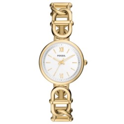 ES5272 Fossil Carlie Three-Hand Gold-Tone Stainless Steel Watch
