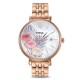 Christies Jewellery - ES5275 Jacqueline Three-Hand Date Rose Gold-Tone Stainless Steel Watch ES5275 Jacqueline Three-Hand Date Rose Gold-Tone Stainless Steel Watch