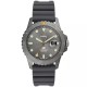 FS5994 Fossil Blue Three-Hand Date Gray Silicone Watch