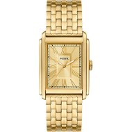 FS6009 Fossil Carraway Three-Hand Gold-Tone Stainless Steel Watch