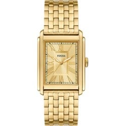 FS6009 Fossil Carraway Three-Hand Gold-Tone Stainless Steel Watch