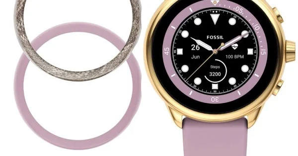 Fossil smartwatch deals interchangeable bands