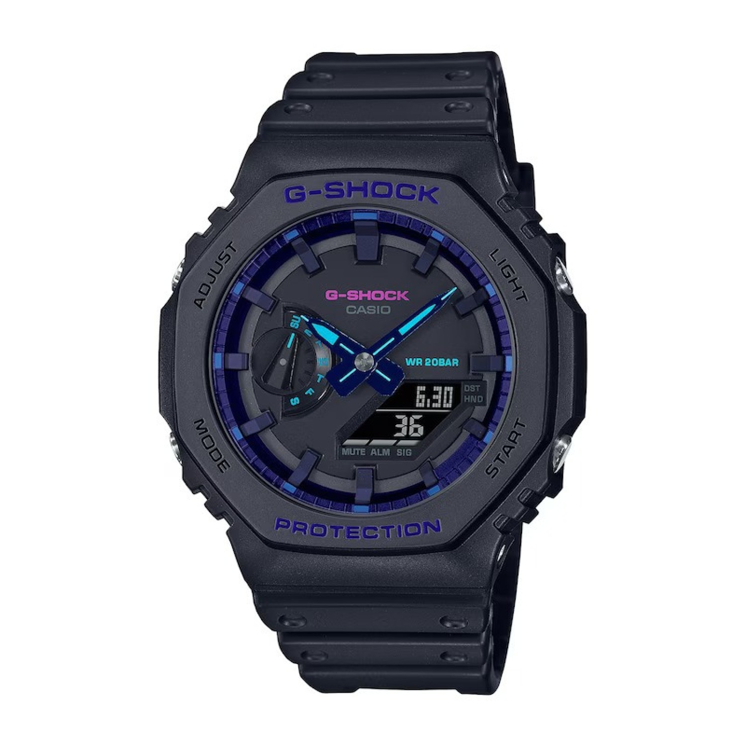 Christies Jewellery - GA2100VB-1A G-SHOCK Virtual Reality Series Watch diamond rings nz GA2100VB-1A G-SHOCK Virtual Reality Series Watch GA-2100VB-1A diamond jewellery