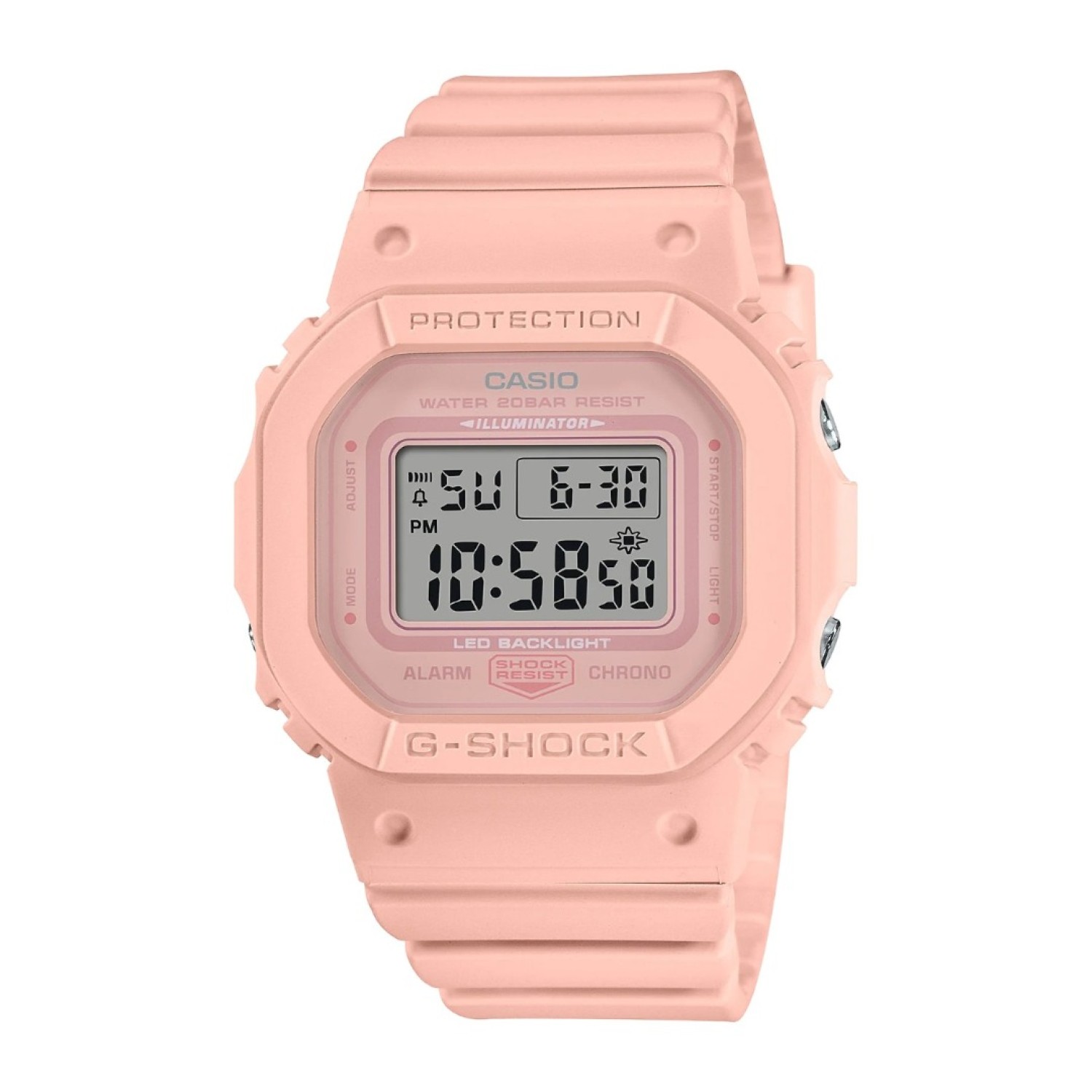 Christies Jewellery - GMDS5600BA-4D G-SHOCK DIGITAL PASTEL ORANGE WATCH Watches NZ GMDS5600BA-4D G-SHOCK DIGITAL PASTEL ORANGE WATCH G-Shock Watches NZ