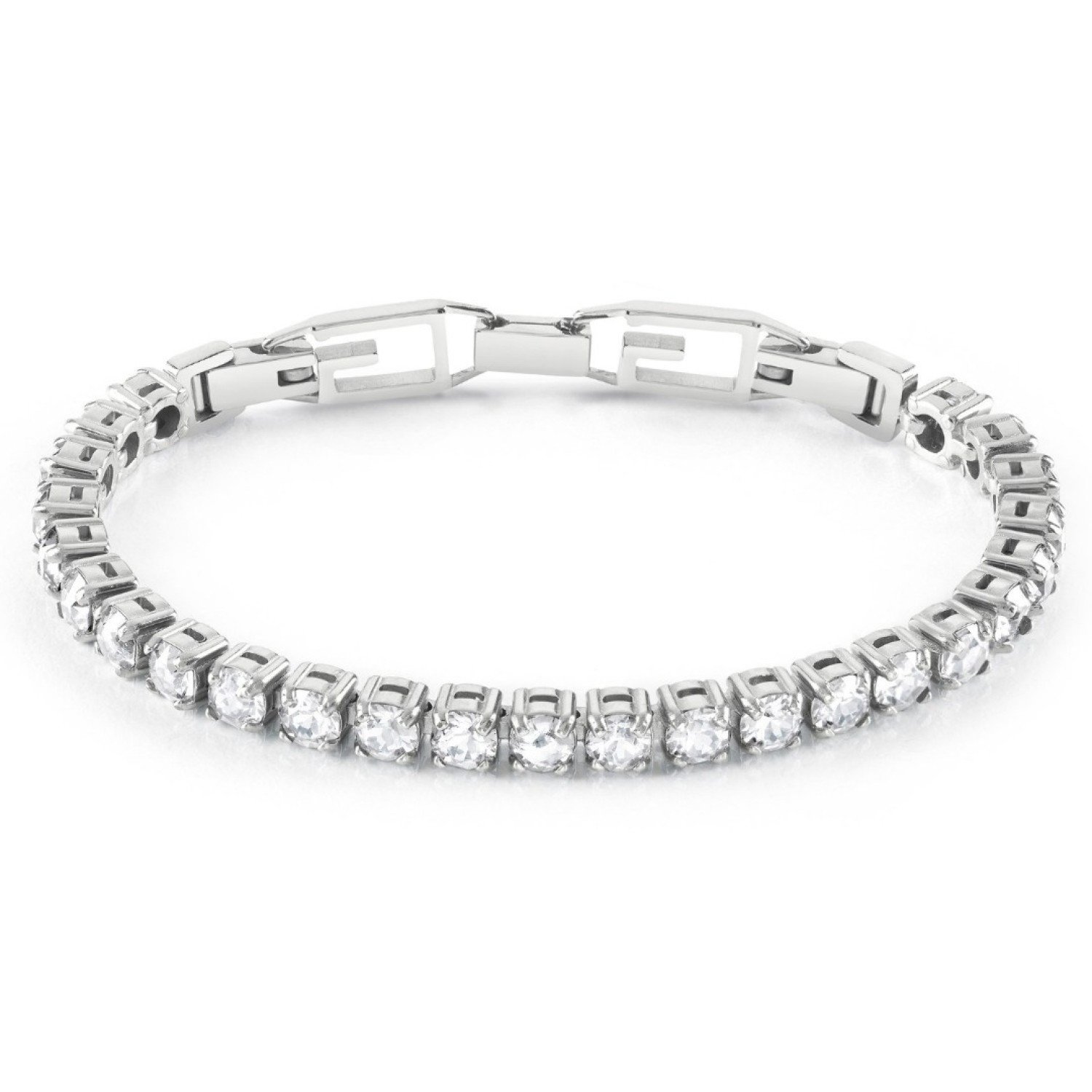 Guess Crystal Tennis Bracelet in Silver 24258 JUBB01234JWRHCLL diamond jewellery