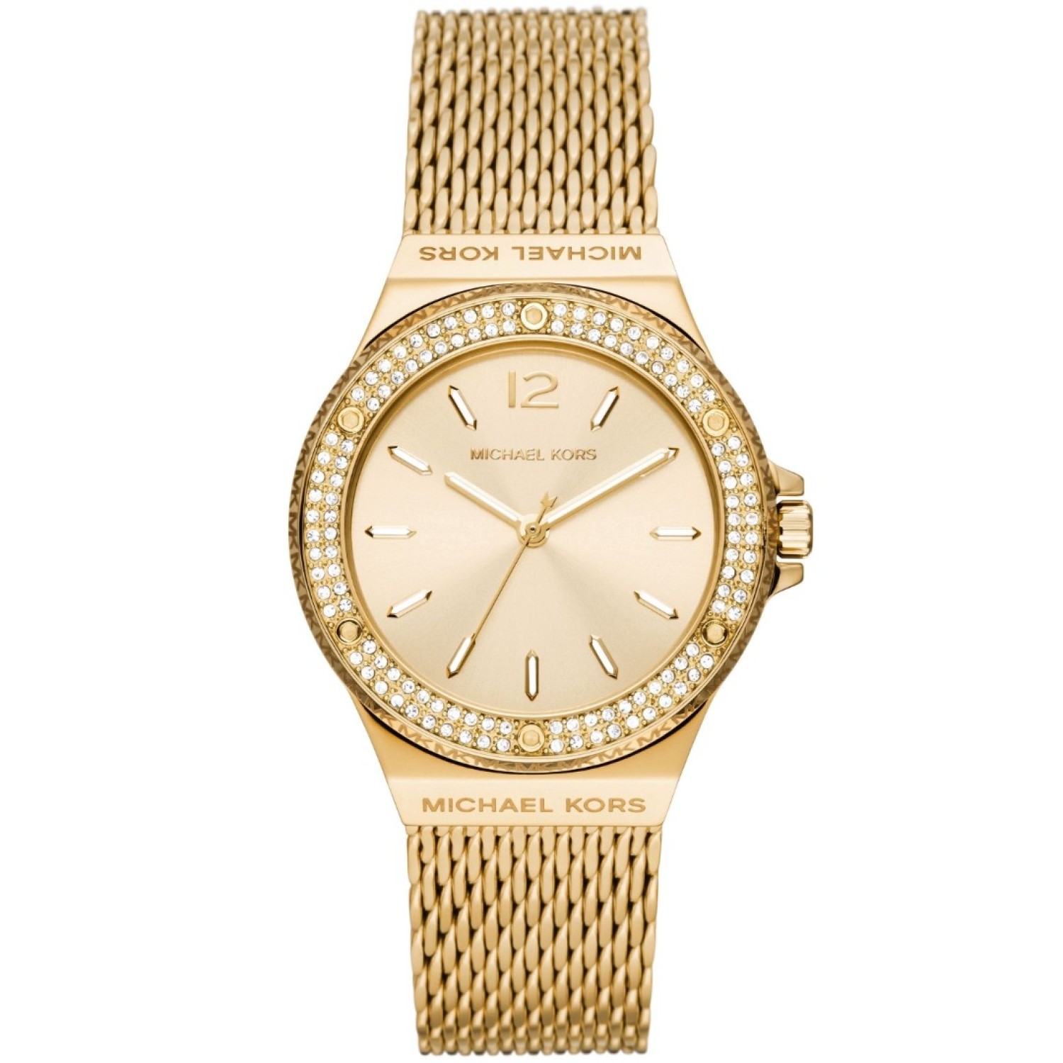 MK7335 Michael Kors Lennox  Gold-Tone Watch. MK7335 Michael Kors Lennox Three-Hand  Gold-Tone Stainless Steel WatchThe Michael Kors MK7335 is a luxurious and stylish women's watch that exudes sophistication and class.