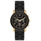 MK7385 Michael Kors Runway Chronograph Black Silicone Watch MK7385 Watches NZ