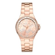 MK7405 Michael Kors Lennox Quartz Three-Hand Rose Gold-Tone Stainless Steel Watch MK7405 Michael Kors Lennox Quartz Three-Hand Rose Gold-Tone Stainless Steel Watch