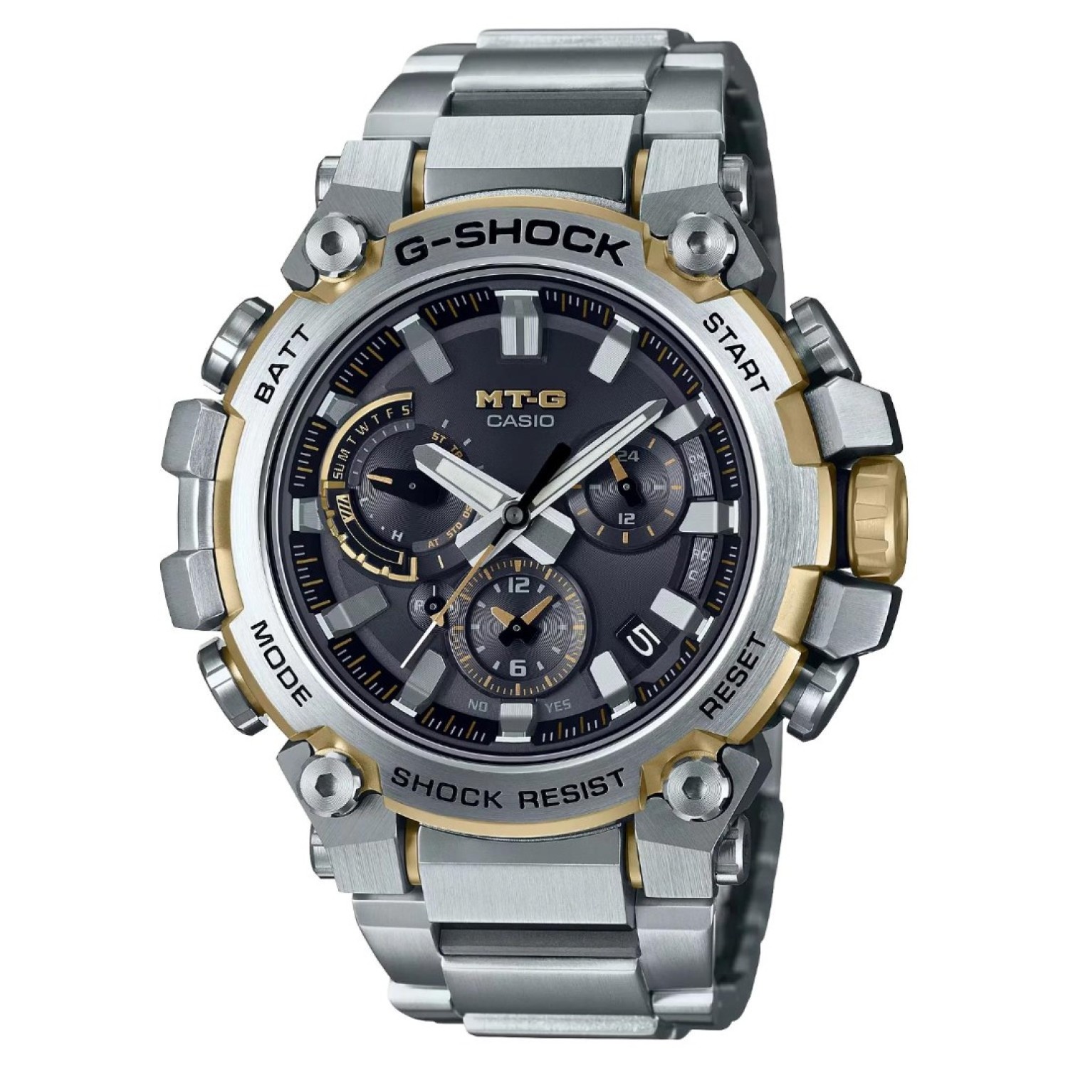 Christies Jewellery - MTGB3000D-1A9 G-Shock MT-G Two-Tone Watch Watches Auckland NZ MTGB3000D-1A9 G-Shock MT-G Two-Tone Watch MTGB3000PRB-1A9 G-Shock Christmas Sale | FREE Delivery | Gear up for the holidays with G-Shock: rugged precision meets festive discounts for a timepiece that stands out.