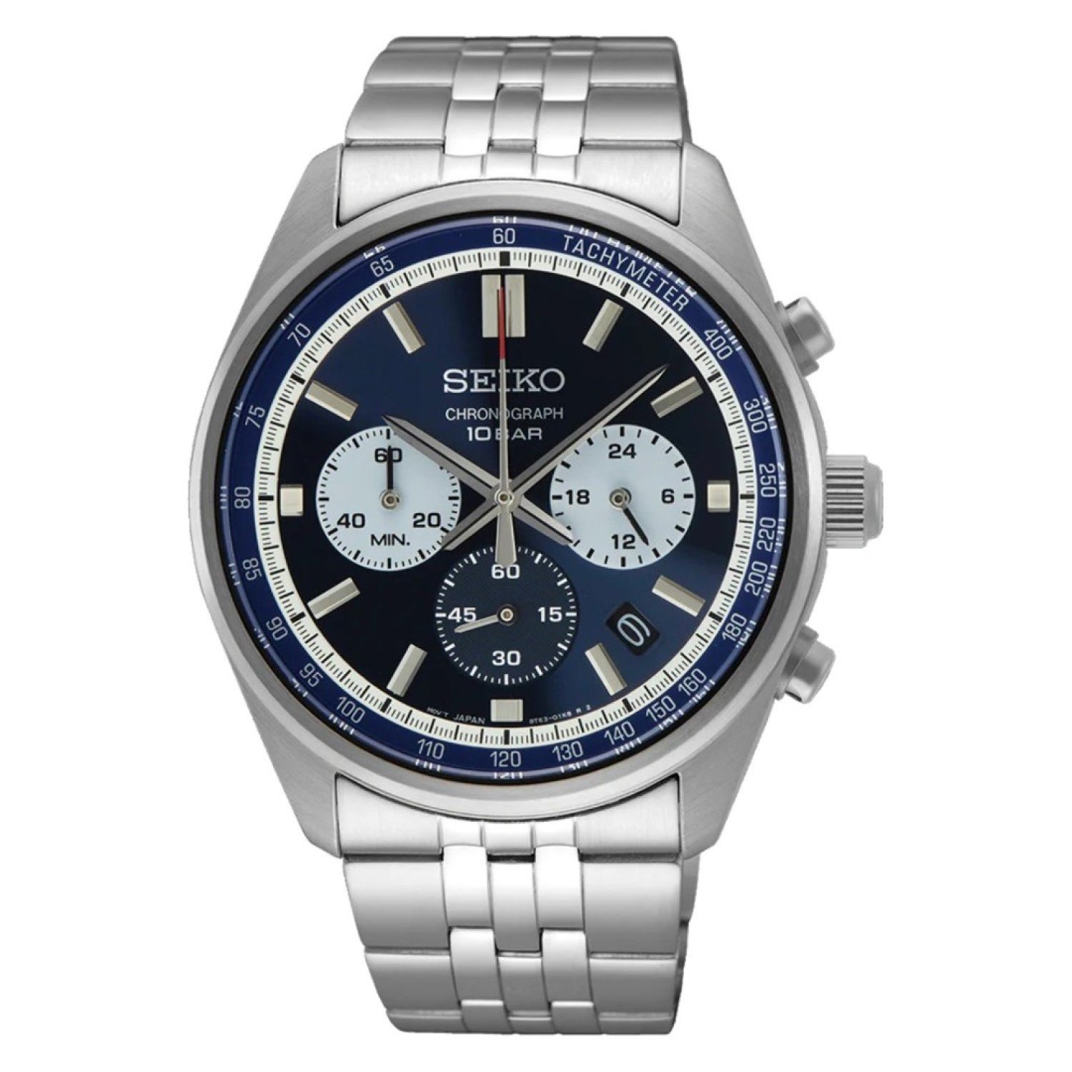 SSB427P Seiko Gents Chronograph Quartz Blue Dial Watch SFJ005P Watches NZ
