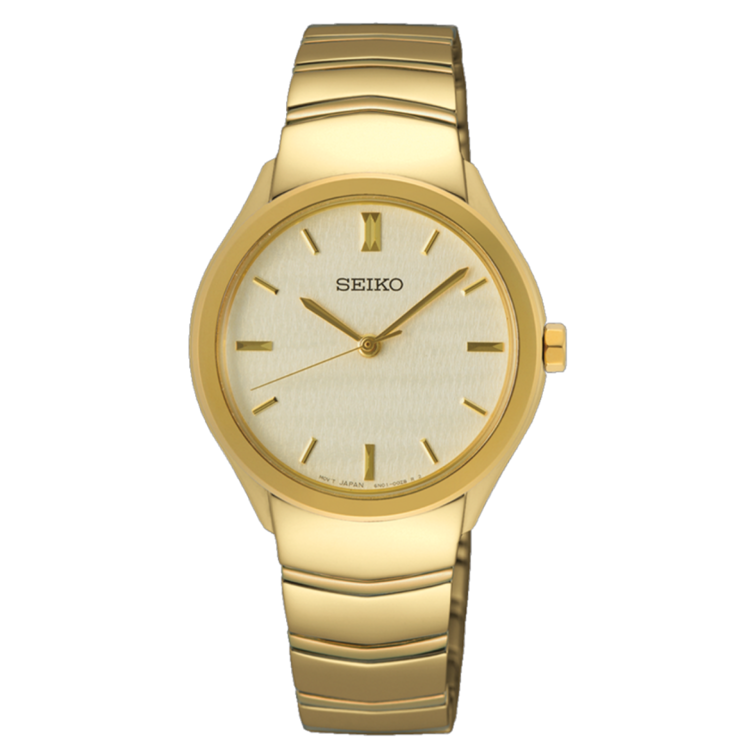 SUR552P Seiko Conceptual Ladies Gold- Tone Quartz Analogue Watch SUR550P Watches NZ