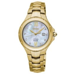 SUT310P SEIKO Ladies Solar Diamond Set Analogue Watch
