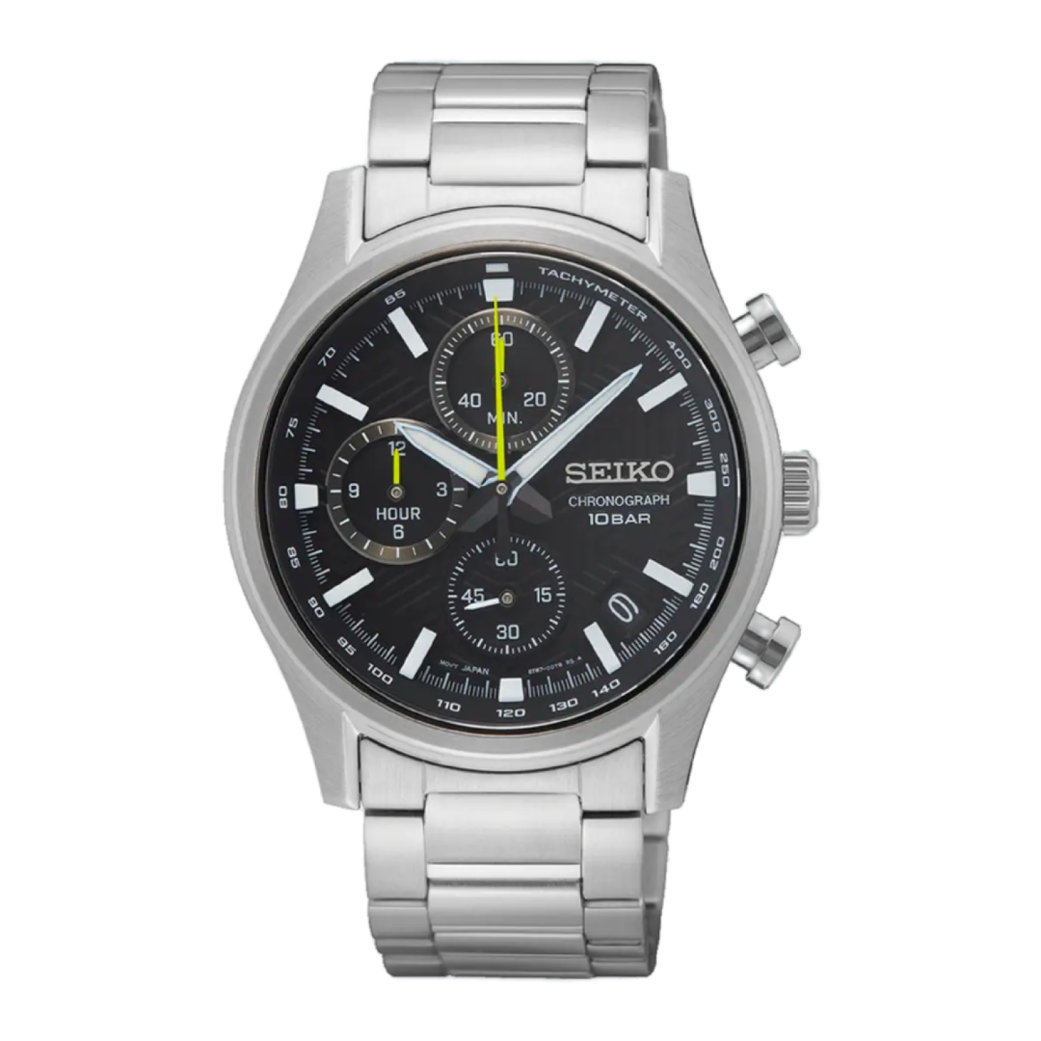 SSB419P1 Seiko Conceptual Chronograph Watch. SSB419P1 Seiko Conceptual Chronograph Watch. Embracing both classic and modern styling this men's watch from Seiko is a standout. This sports watch features a black chronograph face and nylon band. Afterpay sei