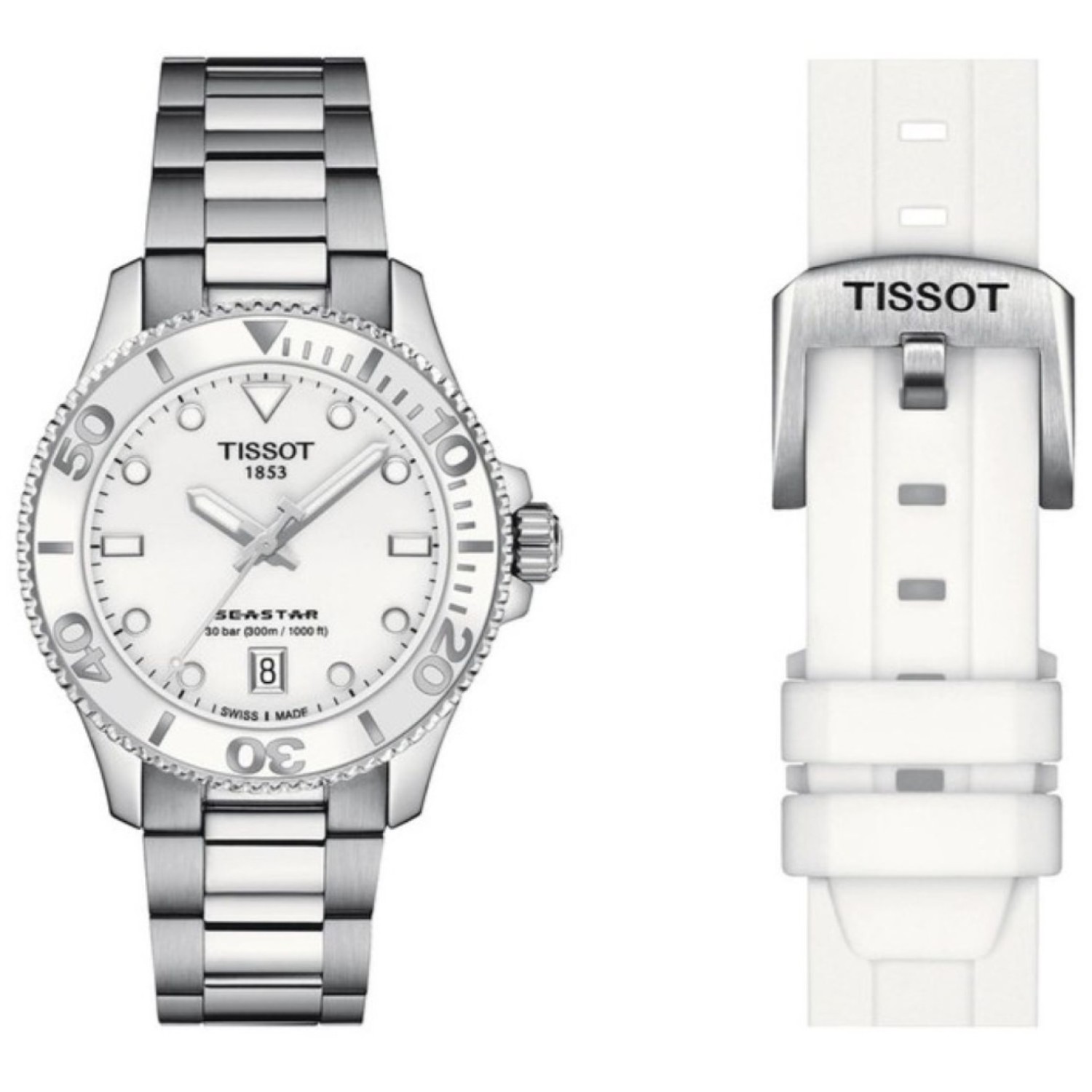 Christies Jewellery - TISSOT SEASTAR 1000 QUARTZ WATCH Watches NZ TISSOT SEASTAR 1000 QUARTZ WATCH T1019101135100 Watches NZ
