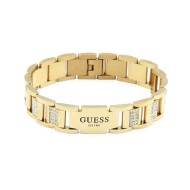  UMB79006 GUESS Frontier Crystal Bracelet In 15mm In Gold 