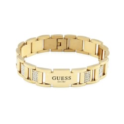 UMB79006 GUESS Frontier Crystal Bracelet In 15mm In Gold UMB79006 GUESS Frontier Crystal Bracelet In 15mm In Gold