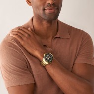  FS5990 Fossil Gold-Tone Stainless Steel Watch