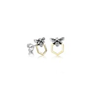 Evolve Tree of Life Paua Drop Earrings 