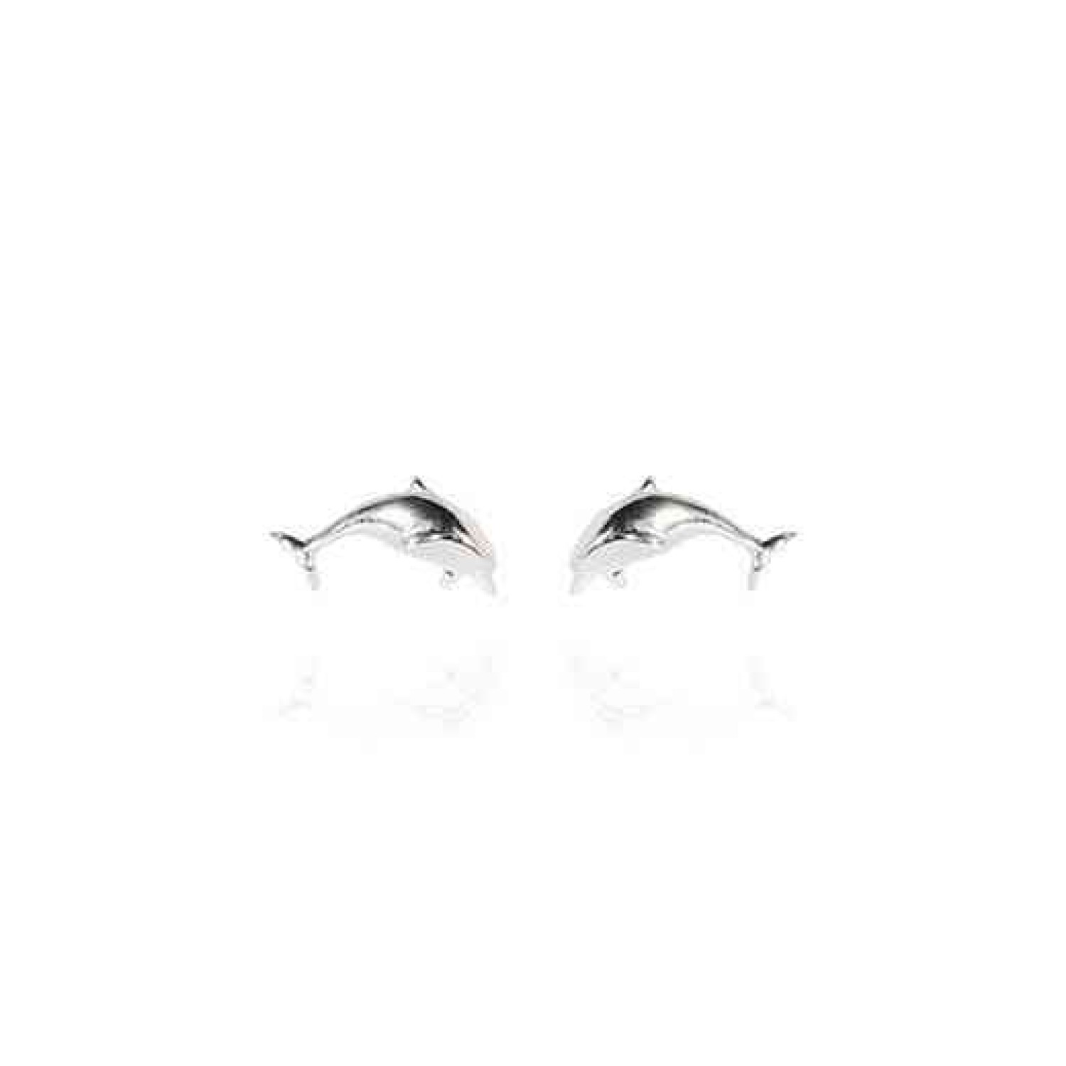 Evolve Mini Dolphin Stud Earrings Evolve Mini Dolphin Stud Earrings featuring a playful dolphin design crafted from silver.
