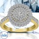 9ct Gold 0.70ct Diamond Dress Ring DCRG0366 DCRG0366/9KY