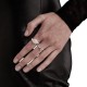 Baby Claw Ring Rose Quartz - JWL2052R – Baby Claw Ring Rose Quartz - JWL2052R by Stolen Girlfriends Club
