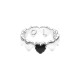 Band of Hearts Ring Onyx - JWL1063O – Band of Hearts Ring Onyx - JWL1063O by Stolen Girlfriends Club