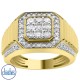 9ct Gold Mens 1ct Diamond Ring DCMRG0377 DCMRG0377