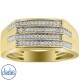 9ct Gold Mens Diamond Ring DCMRG0378 DCMRG0378/9KY