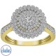 9ct Gold 0.70ct Diamond Dress Ring DCRG0366 DCRG0366/9KY