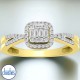9ct Gold Diamond Engagement Ring DCRG0392 DCRG0392/9KY